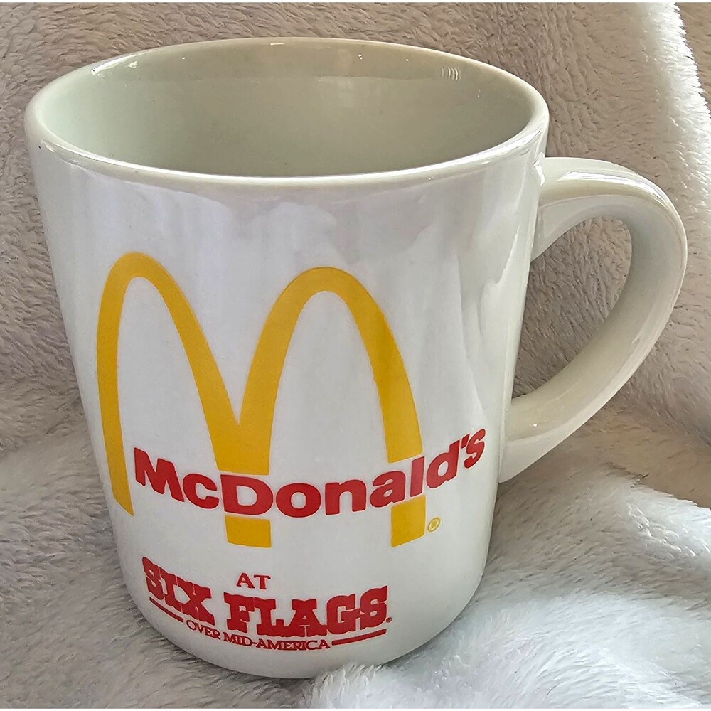 McDonald's Six Flags Grand Opening Mug St. Louis Region May 6 1992